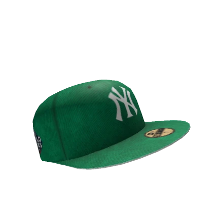 Green NYC Fitted Cap