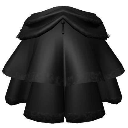 Black Ballgown Skirt