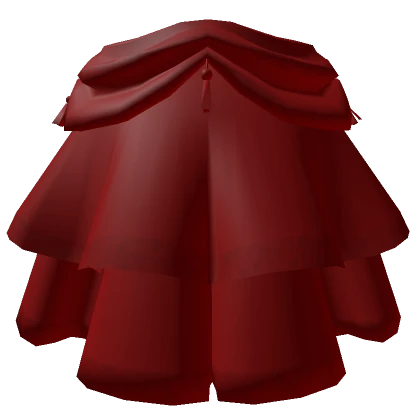 Red Ballgown Skirt