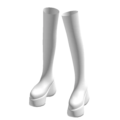White Fashion Boots