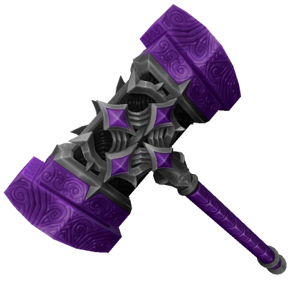 Amethyst Elemental Hammer