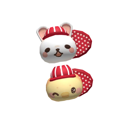 Kawaii Retro Waiters Berret