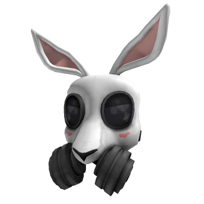 Cute Bunny Gas Mask