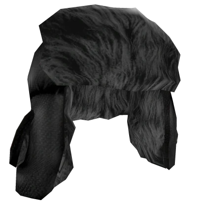 Y2K Slavic Ushanka | Black