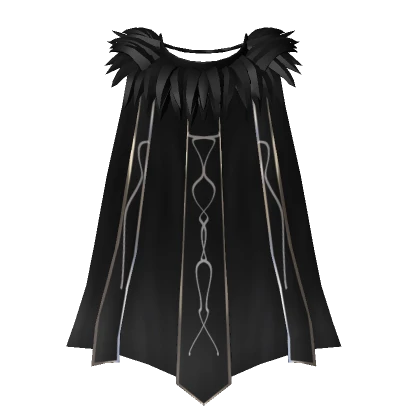 Black and White Cape