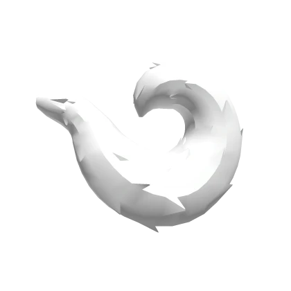 Small Dog Tail (White)