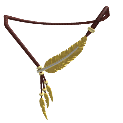 Retro Feather Necklace