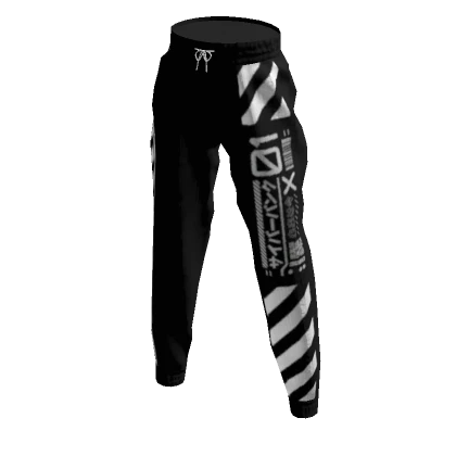 Cyberpunk Sweatpants - Black