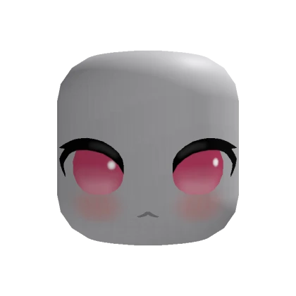 🍀Animated Cute Chibi Eyes Face (Pink)