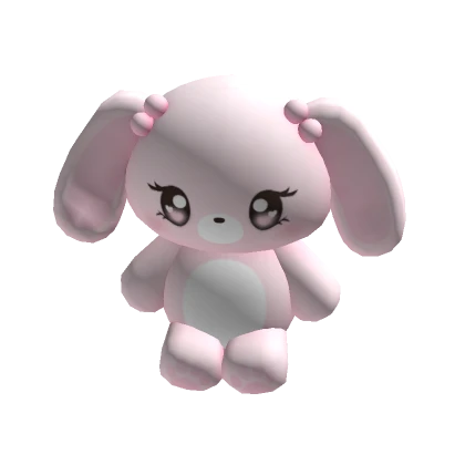 ♡ pretty bunny kawaii plushie (holdable)