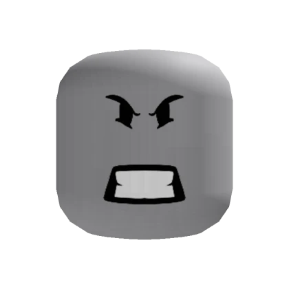 Classic Style Angry Face Alt