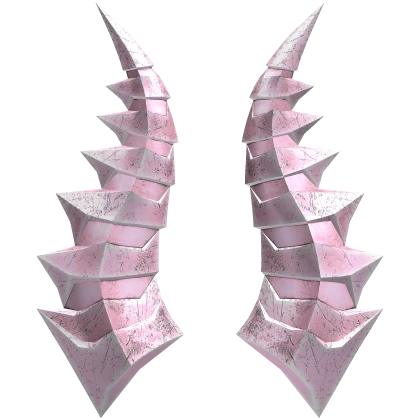 Soft Pink Spine Horns