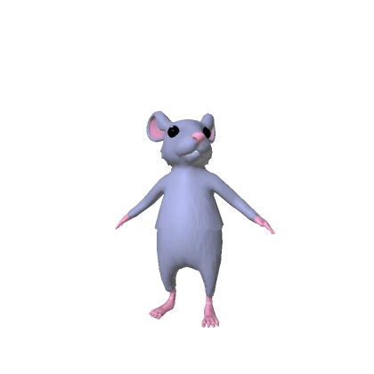 Gabi the Rat (recolorable)