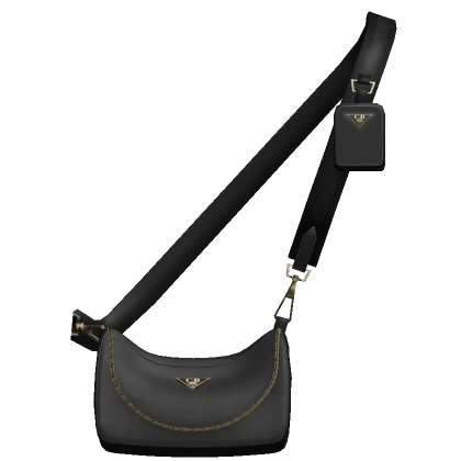 Luxury Crossbody Purse In Black