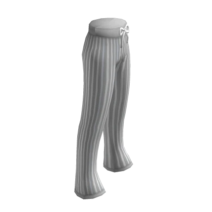 Cute Grey Striped Pajamas
