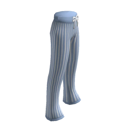 Cute Blue Striped Pajamas