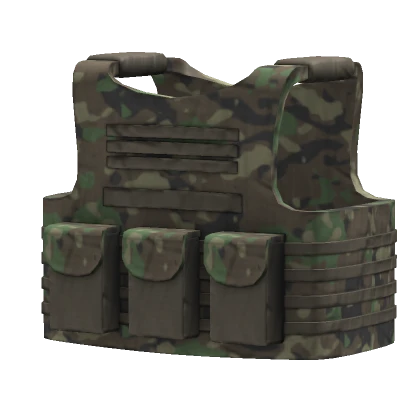 Military Vest Camo