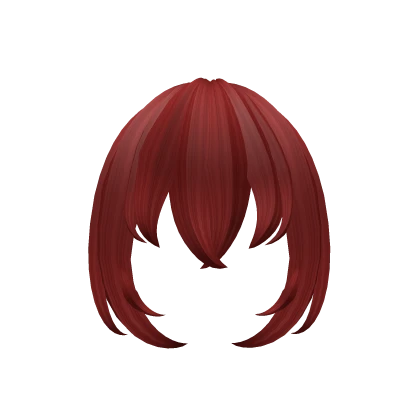 Anime Sweet Messy Bangs - Red