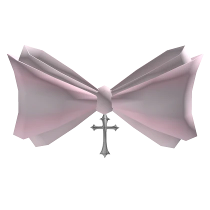 ♡ cute cross black back bow ♡