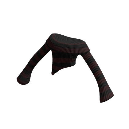 Asymmetrical Off Shoudler Crop Top Red