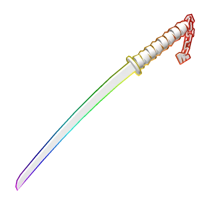 White Rainbow FreshCut Katana