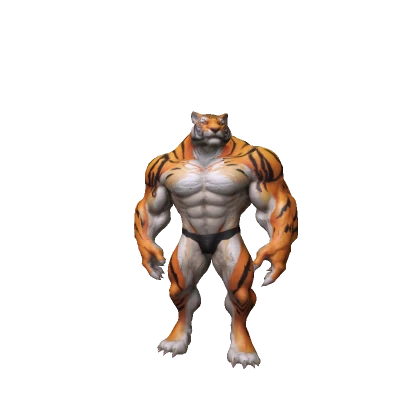 🐯 Buff Sigma Tiger 🐯 Funny Meme Troll Animal
