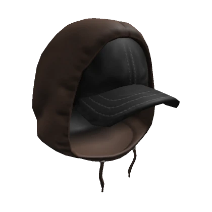 Brown Hoodie With Hat