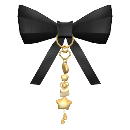 Elegant Lady Black Bow Hairclips