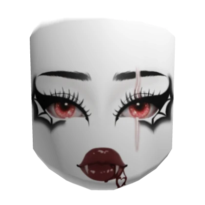 Cute Y2k Vampire Makeup 
