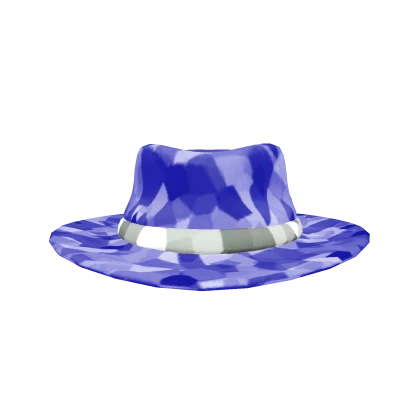 Blue Sparkly Fedora [Sale]