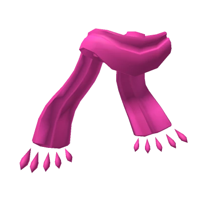 Long Pink Scarf