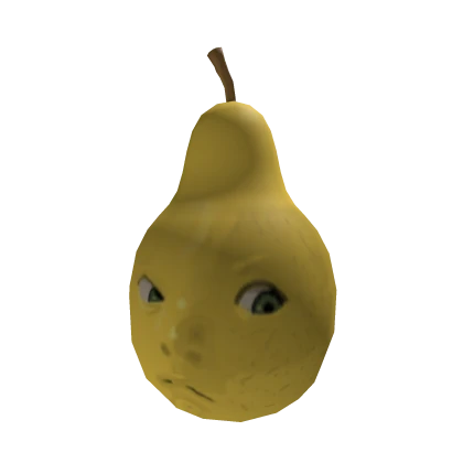 silly looking pear 