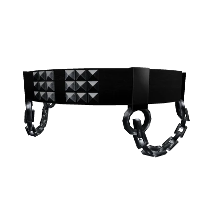 [1.0/Blocky] Studded Nose Band Blackout