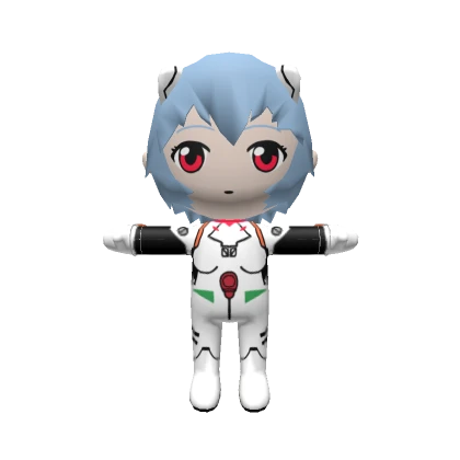 Blue Hair Girl Plush