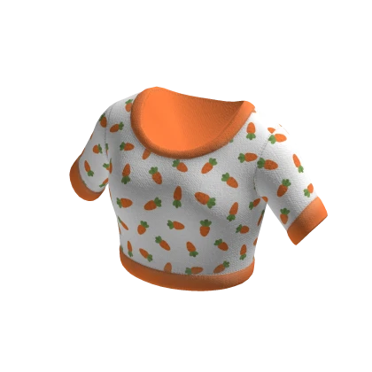 Carrot Print Tee Easter