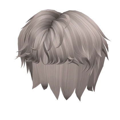 Messy Style in Ash Blonde