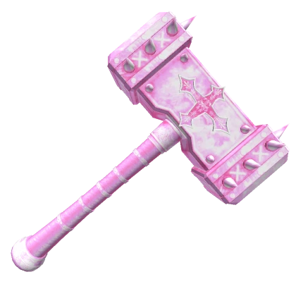 Pink Deluxe Gothic War Hammer