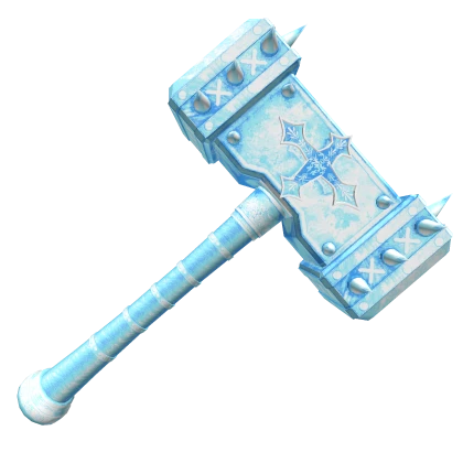 Frozen Ice Gothic War Hammer