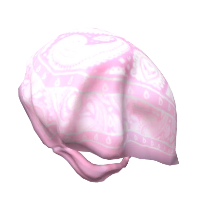 Head Bandana (Pink Paisley)