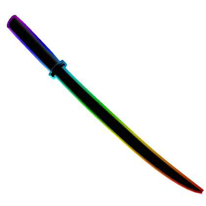 Massive Expensive Rainbow Katana