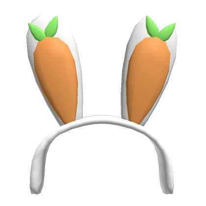 Easter carrot bunny ears 