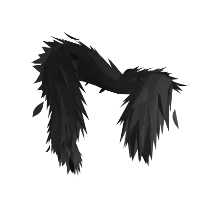 [3.0]Black Fancy Fur Boa [_rover_]