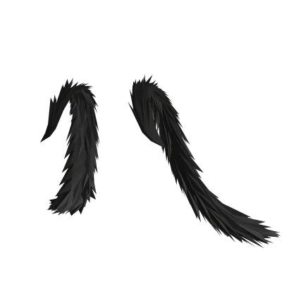 Black Fur Shoulder Cape  [_rover_]