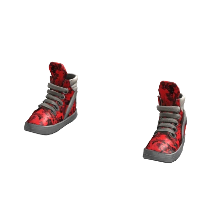 RoBaskets Sneakers - Red Camo