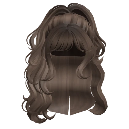 High Swirly Ponytail (Brown)