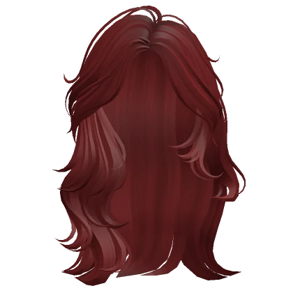 Natural Wavy Hair (Red)