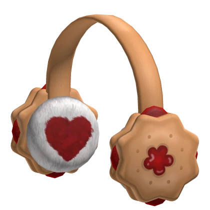 Strawberry Jam Biscuit Earmuffs