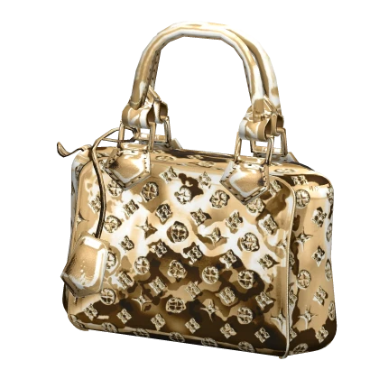 Golden Luxury 2000s Monogram Bag