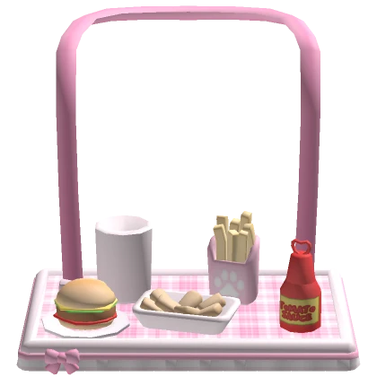 Cute & Yummy Fast Food Tray (1.0)