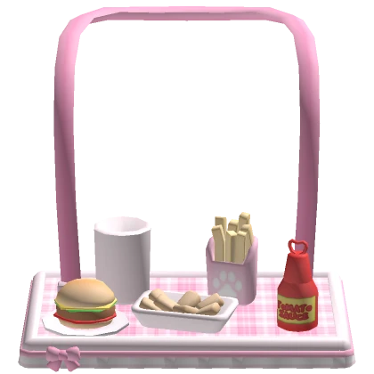 Cute & Yummy Fast Food Tray (3.0)